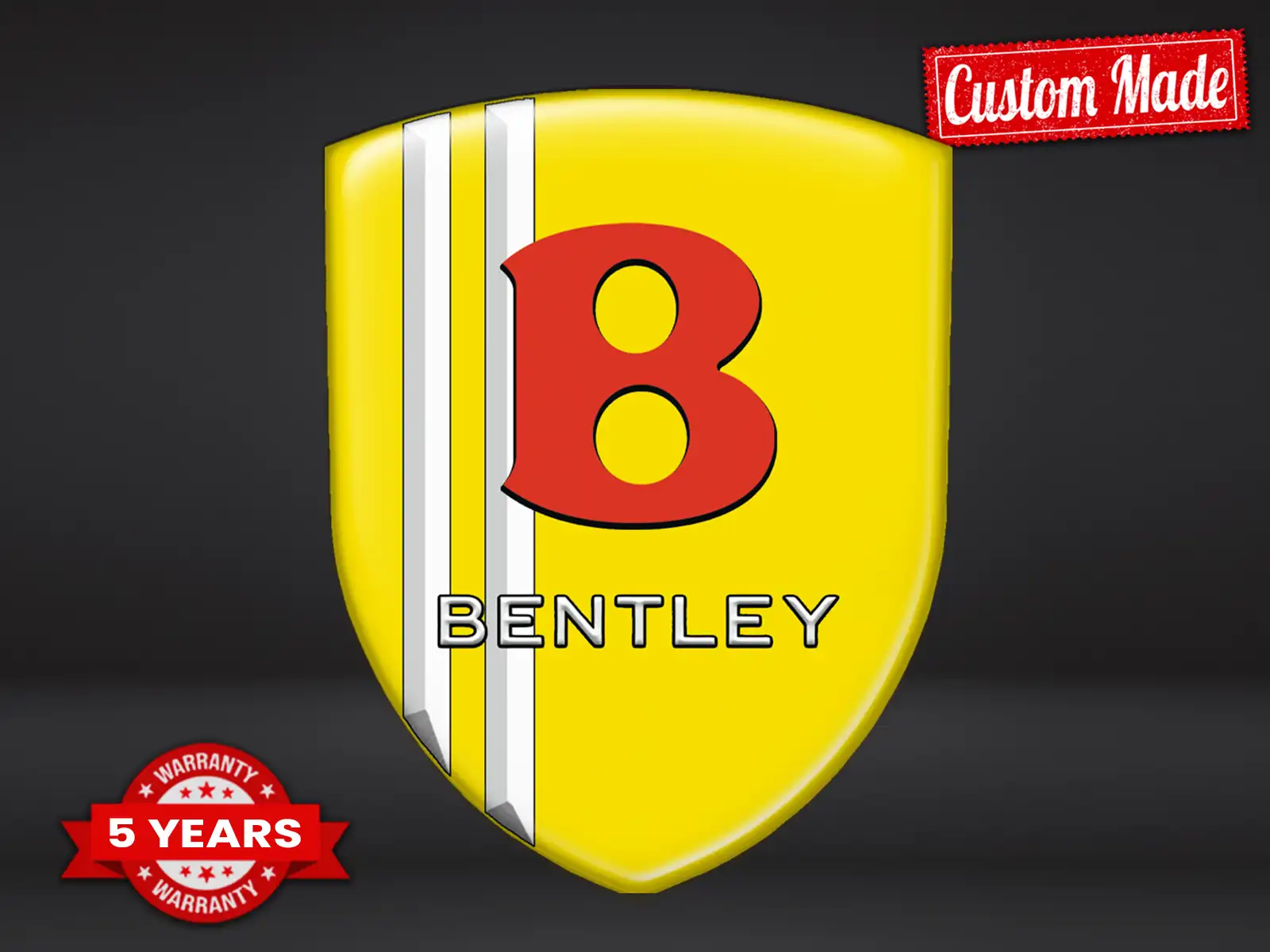 Bentley Windschutzsticker Robust Limitiert Hochwertig